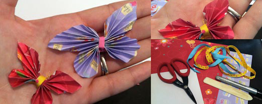 Paper Butterfly Tutorial
