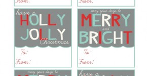 Christmas 2012 Printable Gift Tags
