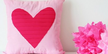 pleated reverse applique
