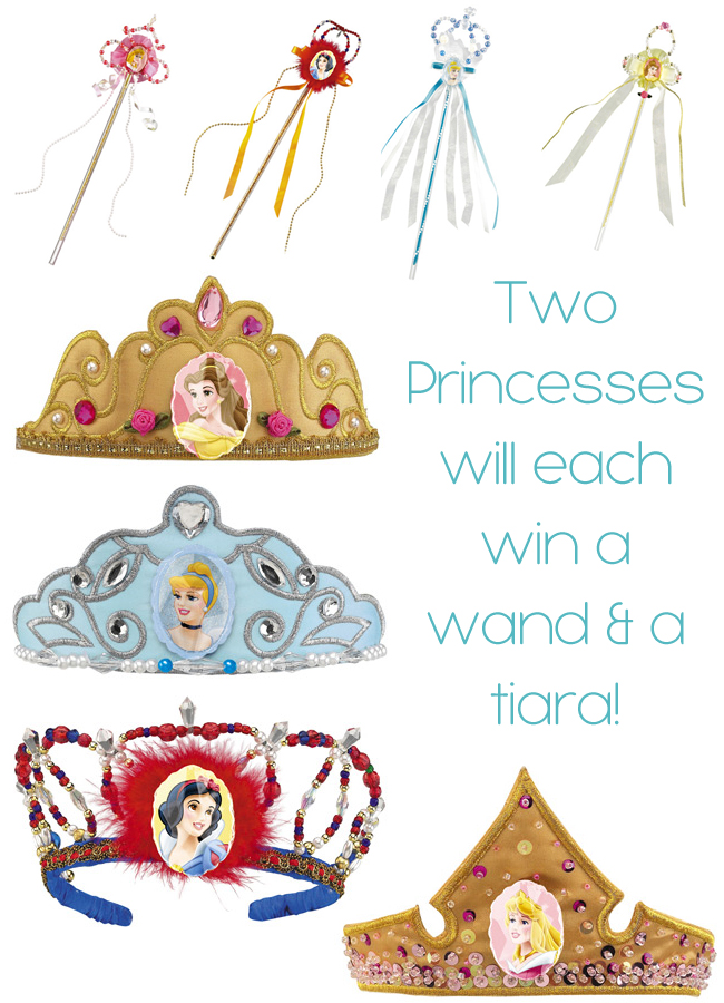 Disney Princess Party Accessories & Contest