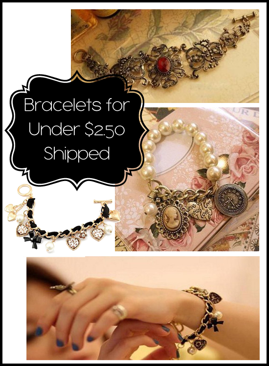 Bracelets for Under $2.50 Shipped on Amazon