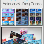 FREE Frozen Valentine's Day Card Printables