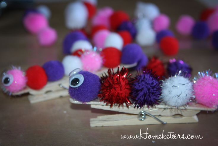 Love Bug Magnets DIY Valentine's Day Kids & Toddlers Craft