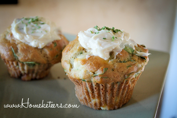 Spinach and Feta Muffins {Healthy Recipe} St Patrick's Day