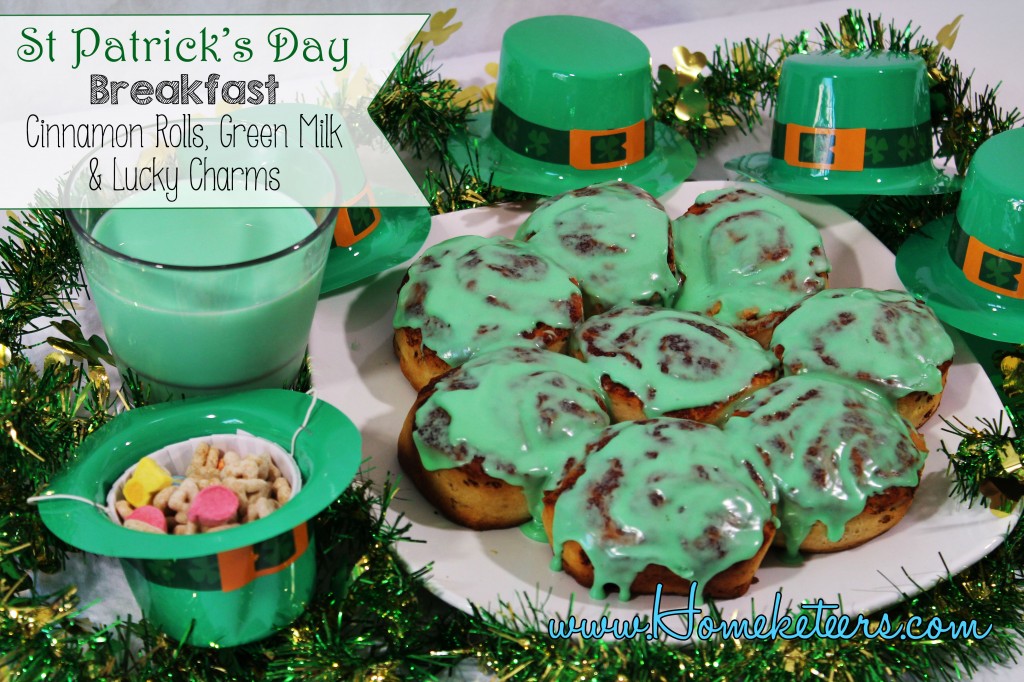 St Patrick's Day Breakfast and Snacks