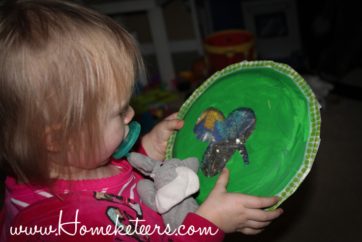 DIY St Patrick's Day Toddler Shaker Toy Kids Craft