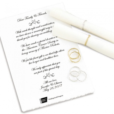 Give Your Wedding Guests The Gift Of Good Will
