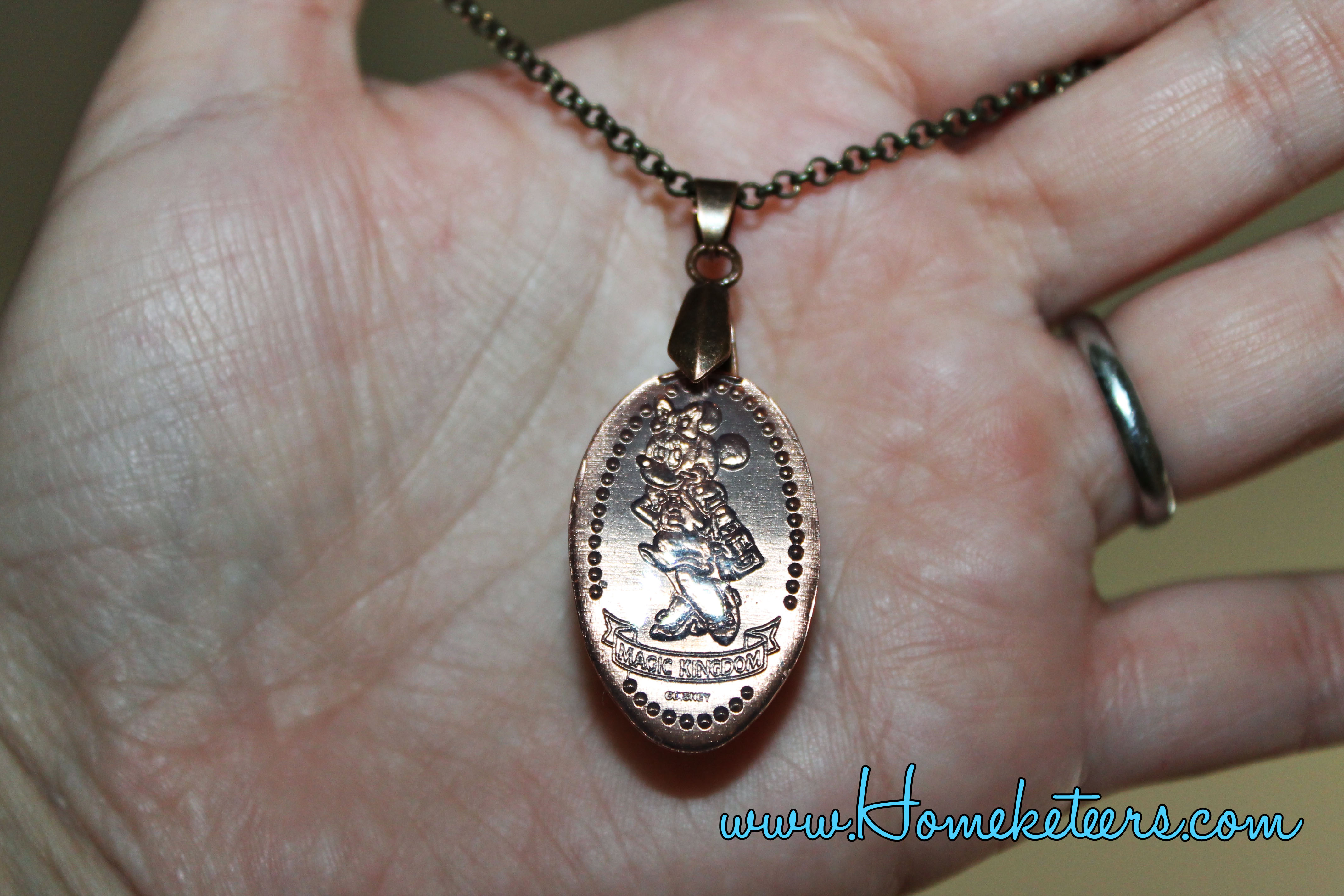 Making a Necklace out of Disney Pressed Pennies