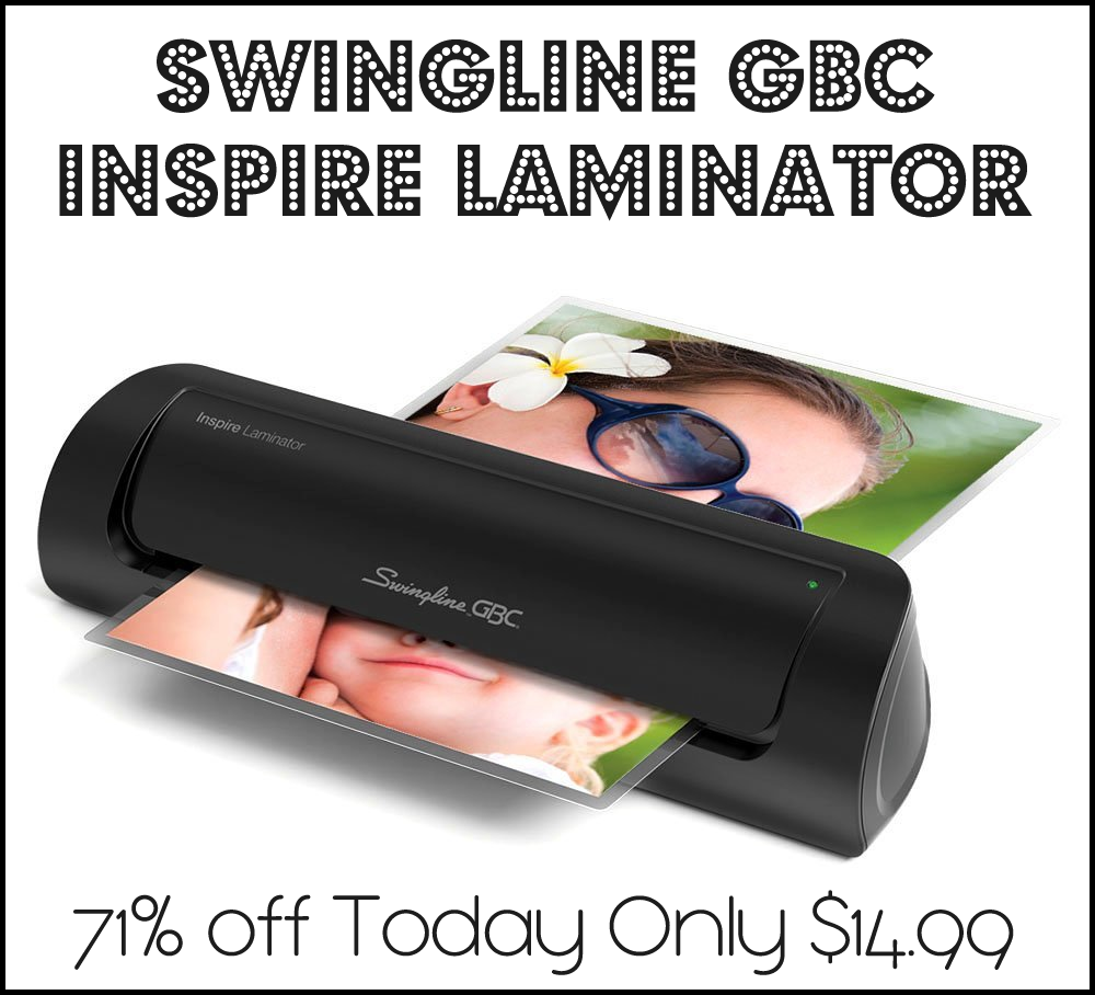 Swingline GBC Inspire Laminator 71% off Today!