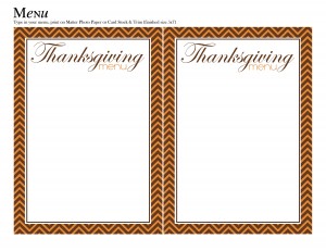 Free Thanksgiving Day Printables ~ Childs Placemat, Table Tents, Menus & Favor Tags #Thanksgiving #Printables