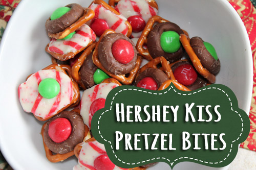 Hershey Kiss Pretzel Bites Recipe