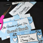 Show Your Disney Side with an At Home Dining Plan - ~FREE Printables #DisneySide