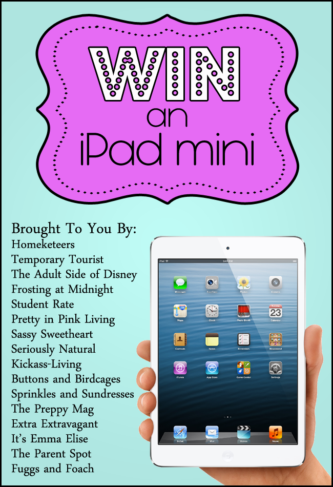 Win an iPad Mini from Homeketeers {& more}