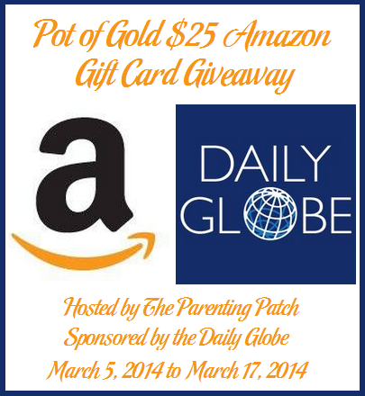 Pot of Gold $25 Amazon Gift Card Giveaway